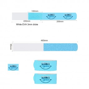 Branded Ski Ties | Custom Printed Straps for Skis