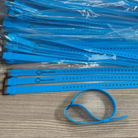 Custom Printed Silicone Ski Straps for Ski Shops & Club...
